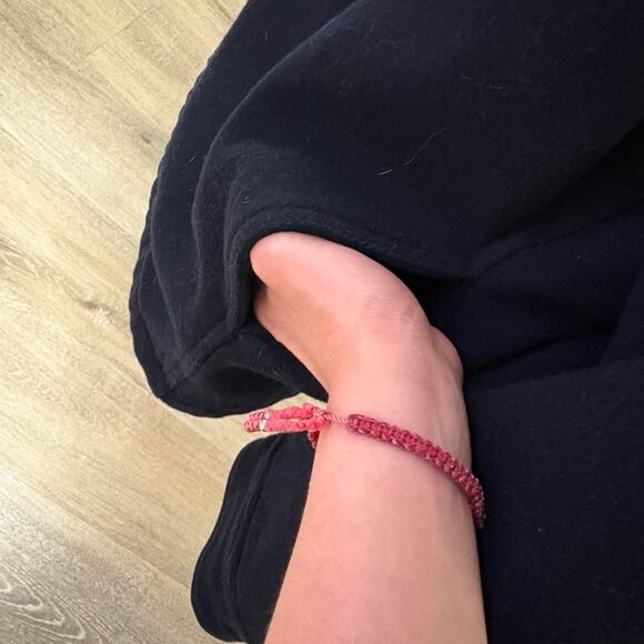 GAP Men's Navy Blue Wool Button Down Coat Jacket Size 2XL - Picture 4 of 7